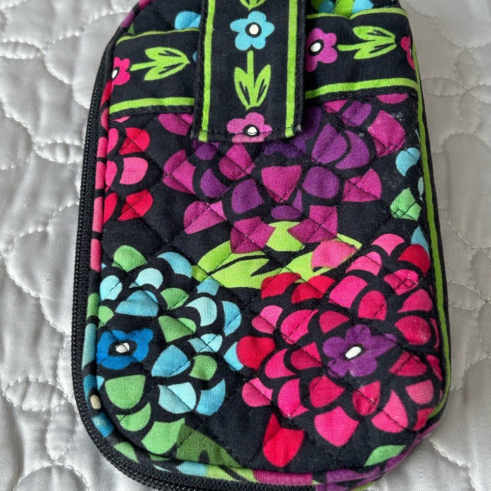 Stephanie Dawn Floral Quilted Pouch Made in USA
